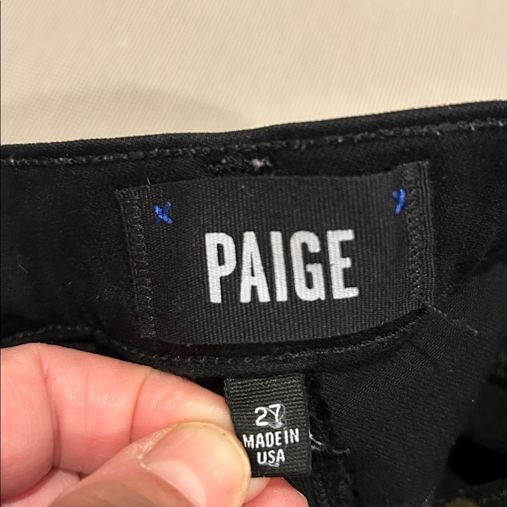PAIGE Maternity Pants Skyline Ankle Peg - Picture 12 of 14
